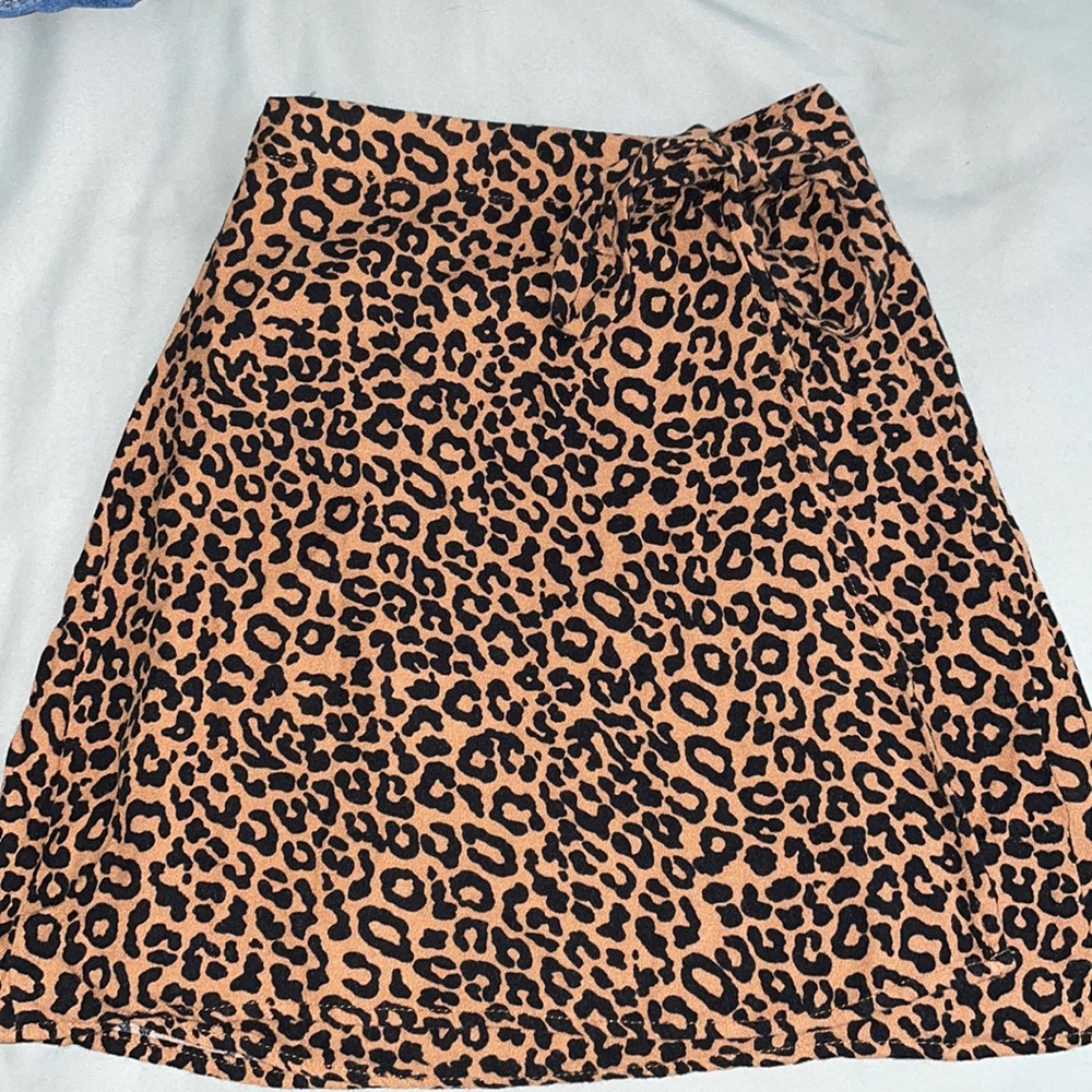 Animal print Aeropostale wrap skirt. Size XS.